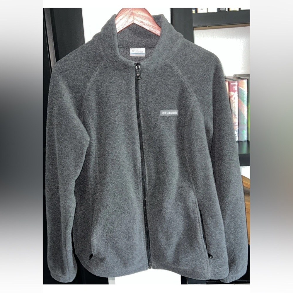 Columbia Mens Womens  Jacket XL Full Zip  polyester Long Sleeve Collared Pockets